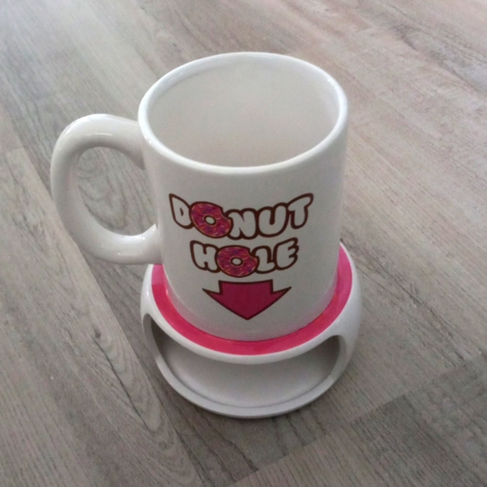 Vintage 90s Donut Mug